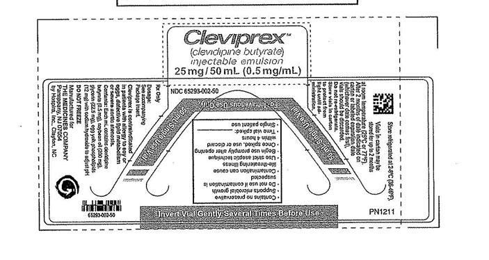 Cleviprex 50ml  Label Proof 
