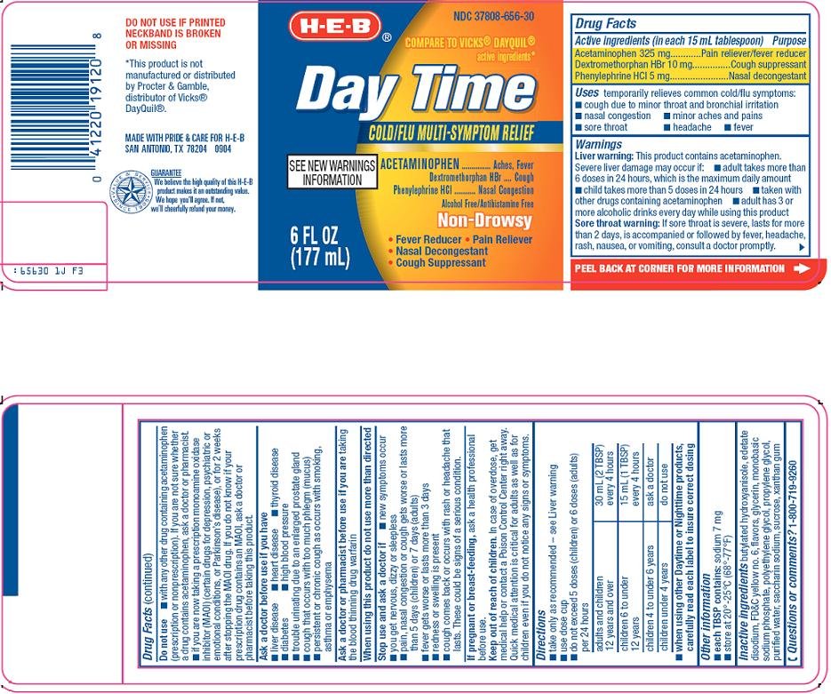 Day Time Cold/Flu Multi-Symptom Relief Label