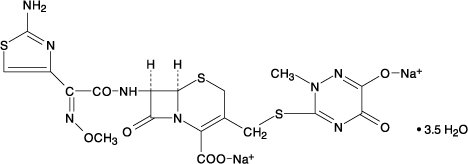 Ceftriaxone Chemical Formula
