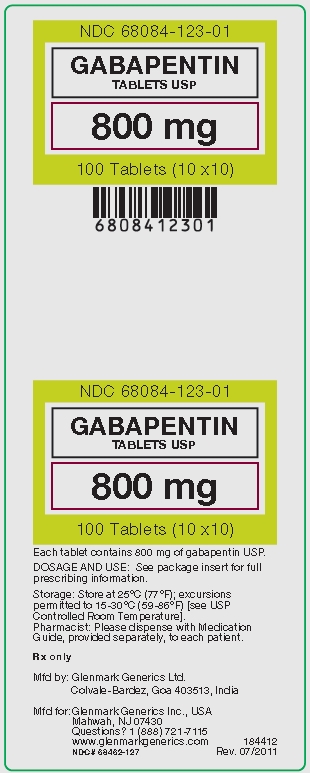 Gabapentin 800 mg (10x10)