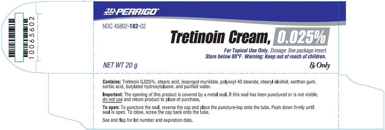 Tretinoin Cream, 0.025% - 20 g Carton Image 2