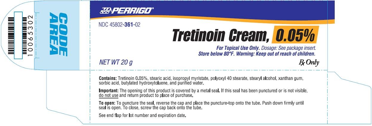 Tretinoin Cream, 0.05% - 20 g Carton Image 2