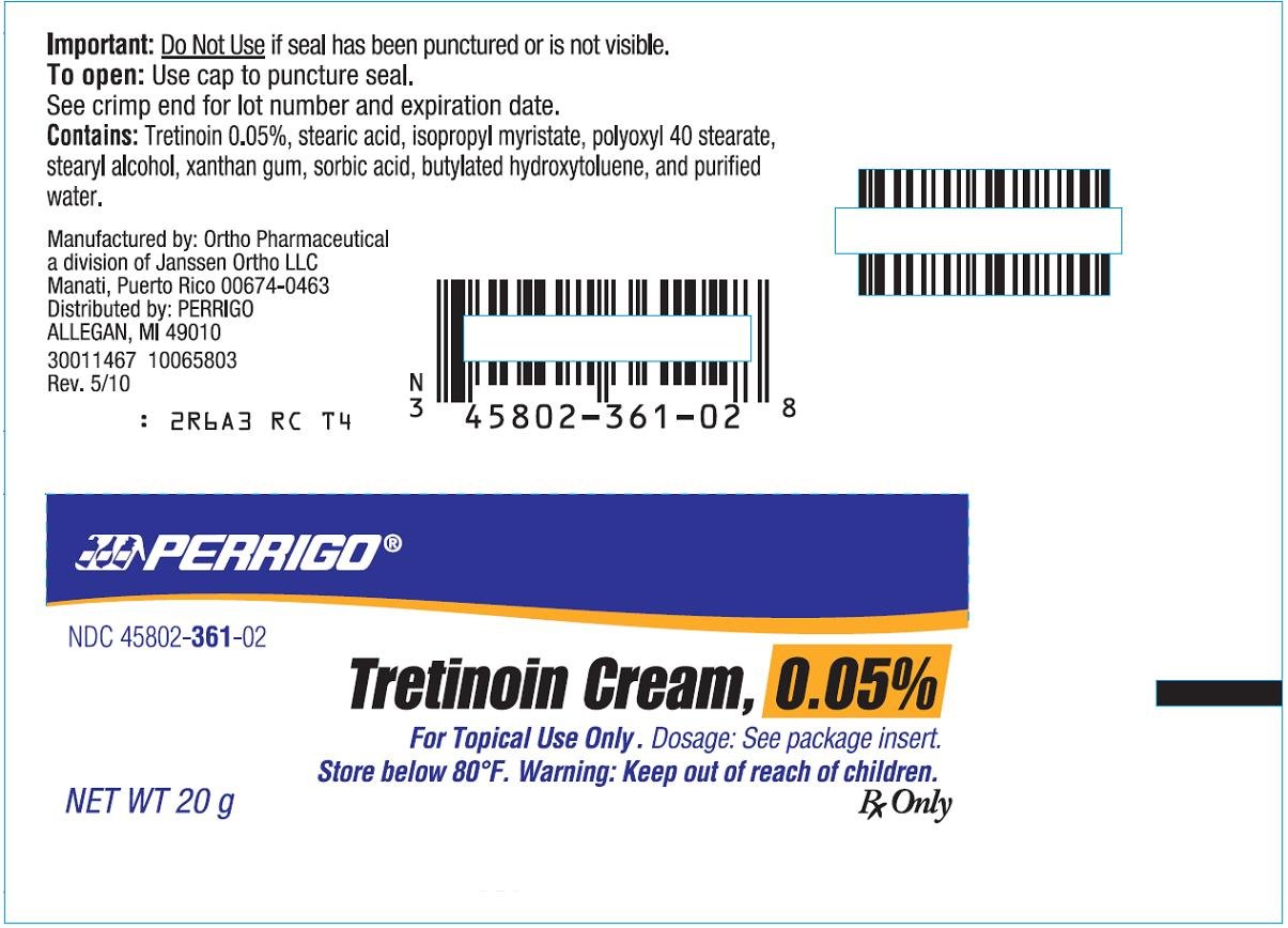 Tretinoin Cream, 0.05% - 20 g Tube