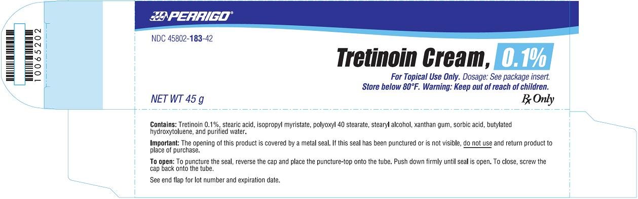 Tretinoin Cream, 0.01% - 45 g Carton Image 2
