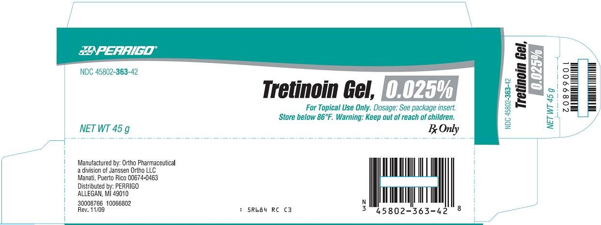 Tretinoin Gel, 0.025% - 45 g Carton Image 1