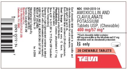 Image of 400 mg/57 mg Label