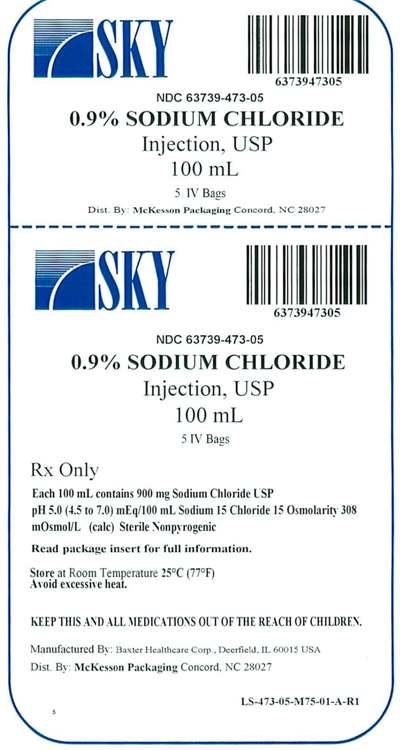 Sodium Chloride UD05 Label