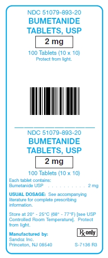 Bumetanide 2 mg Tablets