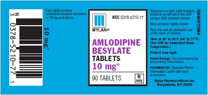 Amlodipine Besylate Tablets 10mg Bottles