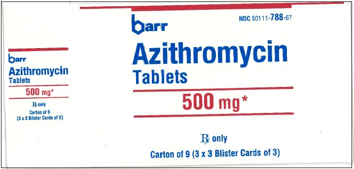 Azithromycin Tablets 500mg 9s Carton
