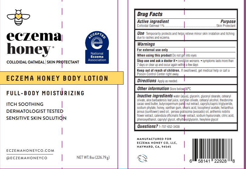 eczema honey body lotion