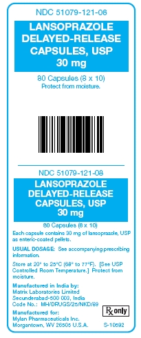 Lansoprazole DR Capsule, USP 30 mg