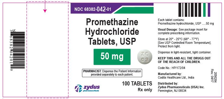 Promethazine Tablet, 50 mg