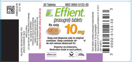 PACKAGE LABEL – Effient 10 mg 30 Tablets
