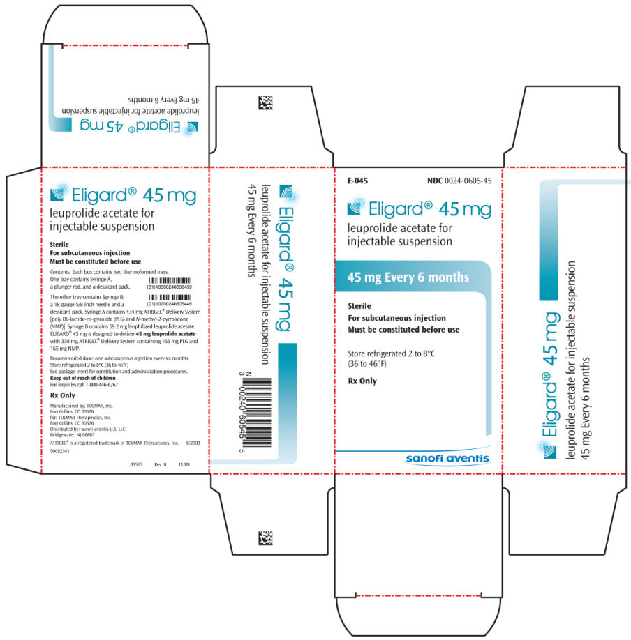 PRINCIPAL DISPLAY PANEL - 45 mg Syringe