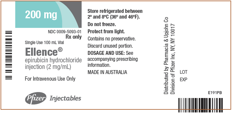 PRINCIPAL DISPLAY PANEL - 200 mg/100 mL Vial Label
