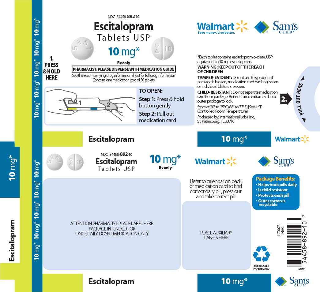 Escitalopram Tablets 10mg Carton