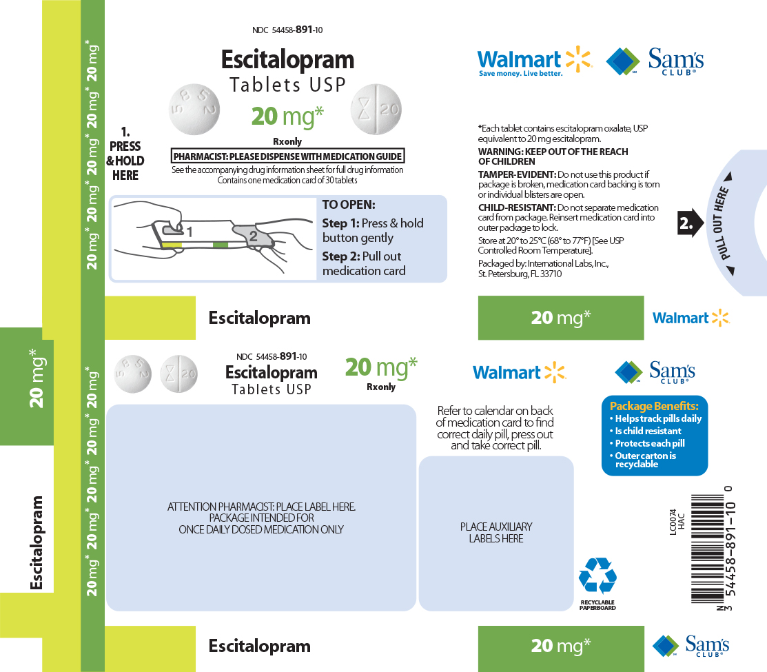 Escitalopram Tablets 20mg Carton