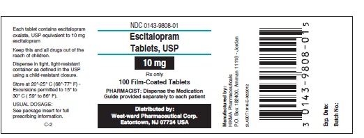 Label 10 mg 100's