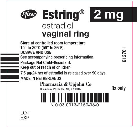 PRINCIPAL DISPLAY PANEL - 2 mg Ring Label