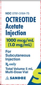 Octreotide Acetate Injection 1000 mcg/mL Carton