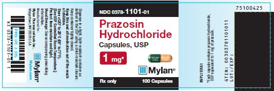 Prazosin HCl Capsules, USP 1 mg