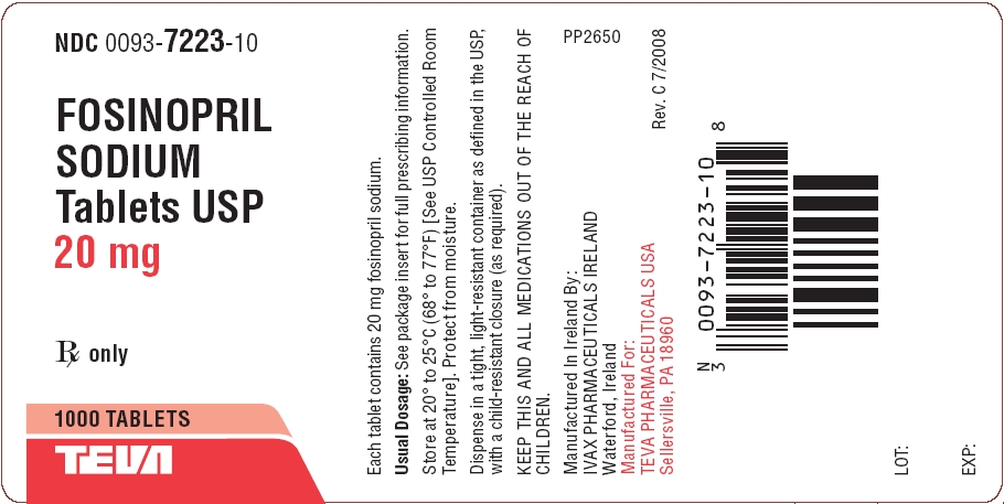 Image of 20 mg Label