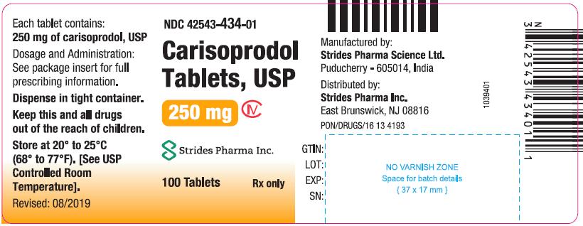 Carisoprodol tablets 250 mg