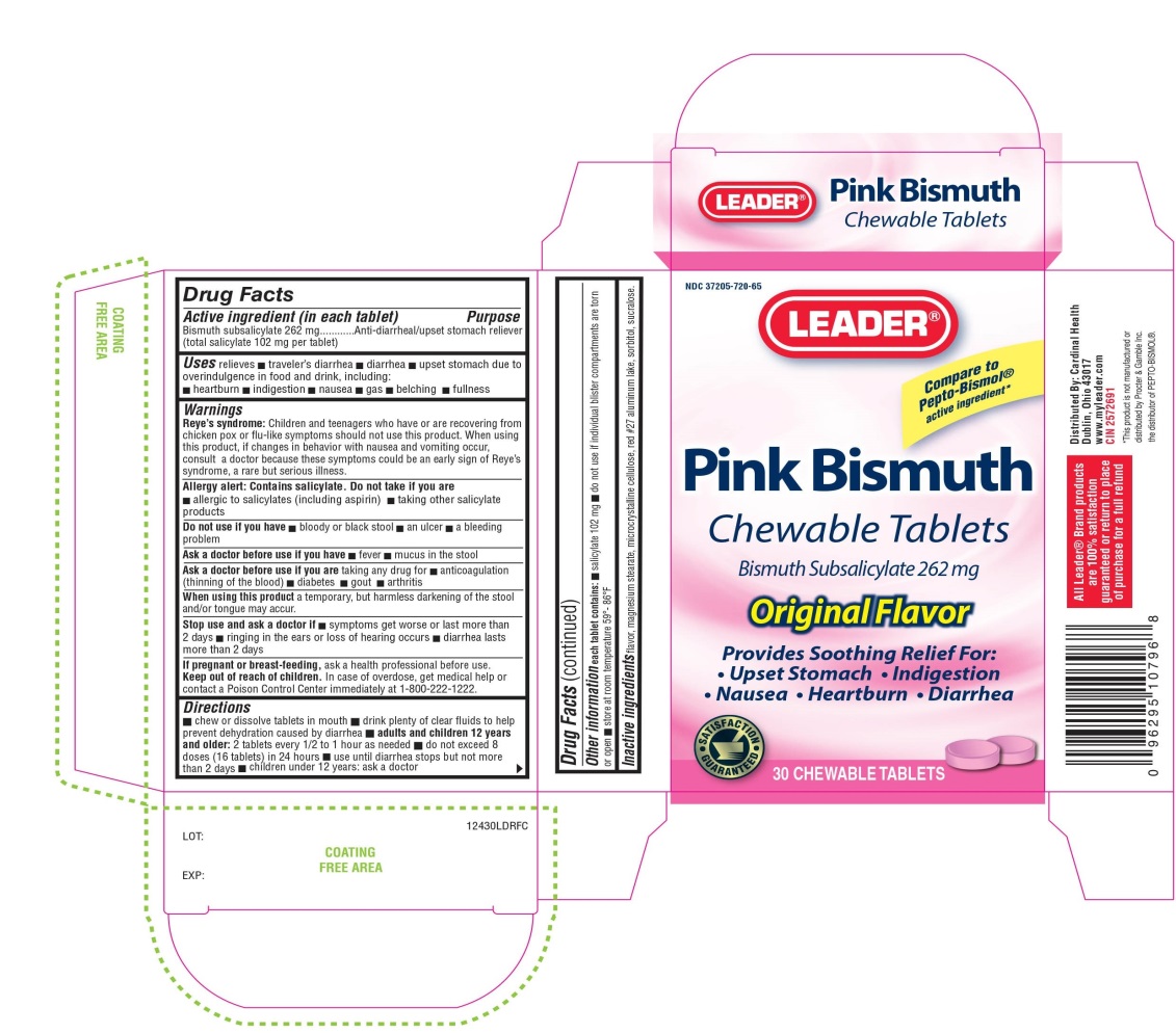 Pink Bismuth Chewable Tablets