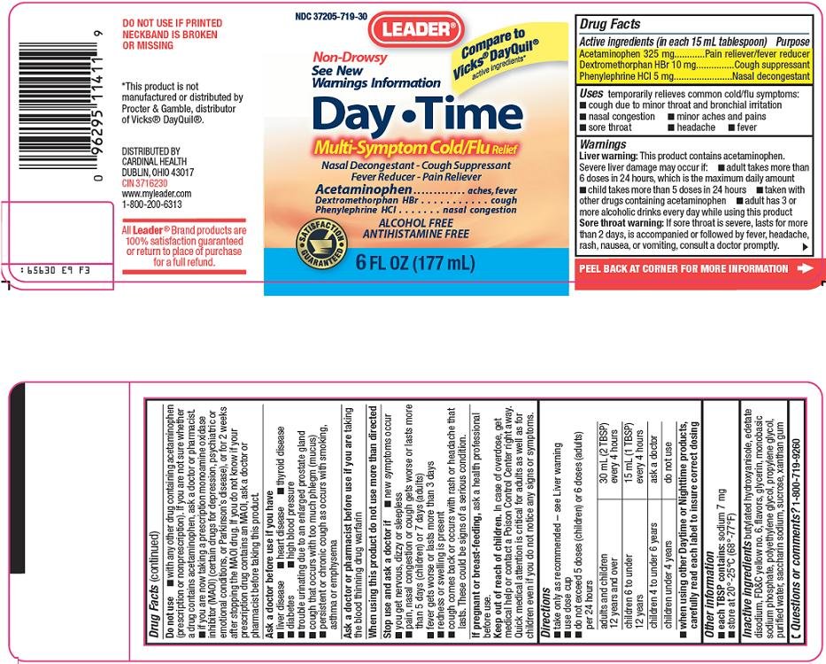 Day Time Cold/Flu Relief Label