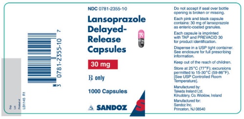 PRINCIPAL DISPLAY PANEL - 30 mg Capsules