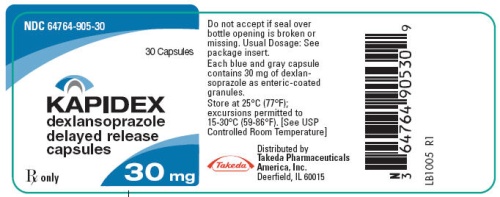 PRINCIPAL DISPLAY PANEL - 30 mg 30 Capsule Bottle