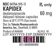PRINCIPAL DISPLAY PANEL - 60 mg Blister