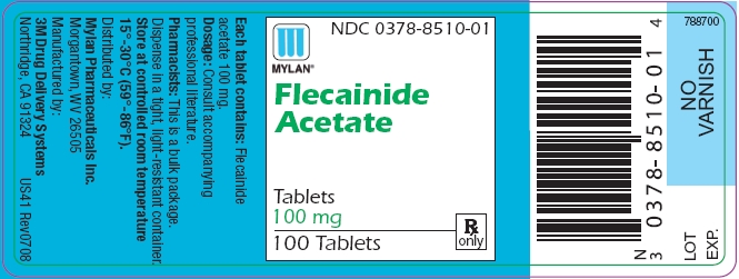 Flecainide Acetate Tablets 100 mg Bottles