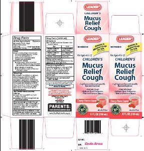 Children's Mucus Relief Cough Carton