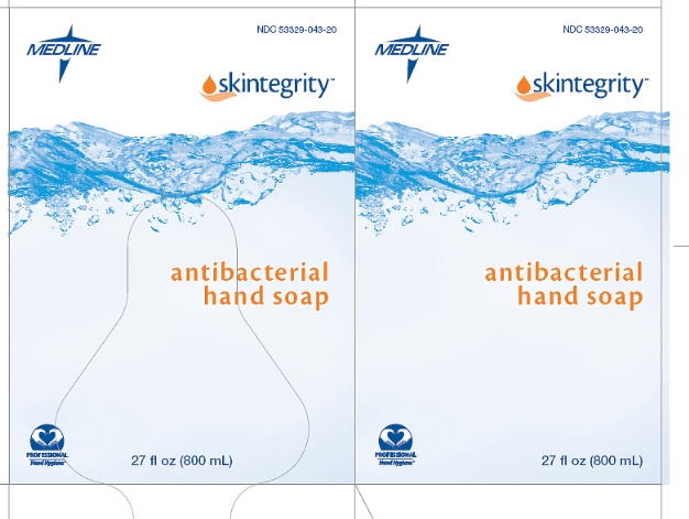 Skintegrity Antibacterial Hand Soap box, front and side