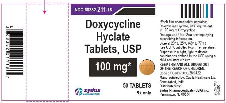 Doxycycline hyclate tablets