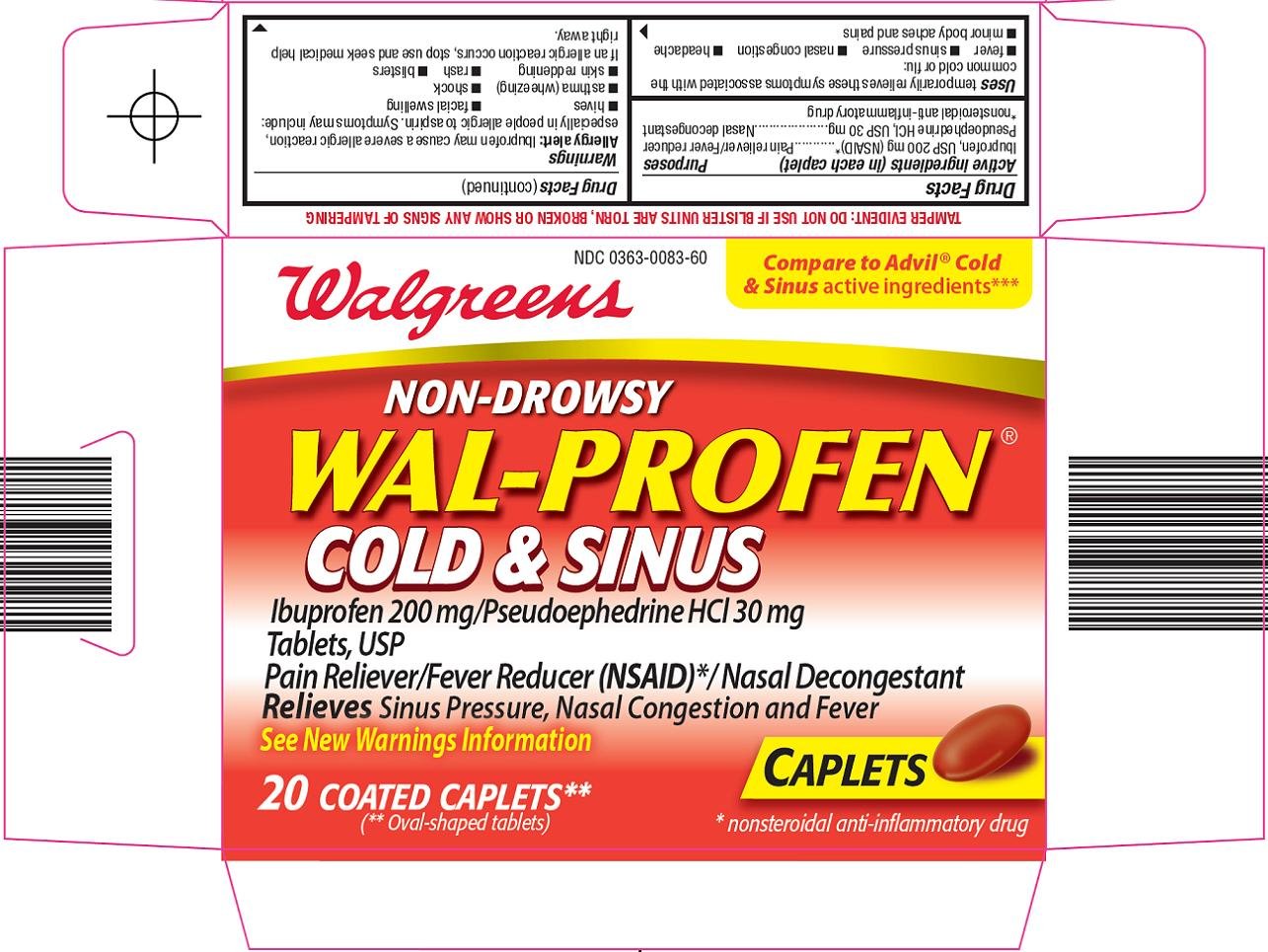 Wal-Profen Cold & Sinus Carton Image 1