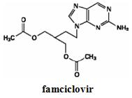 famciclovir structural formula