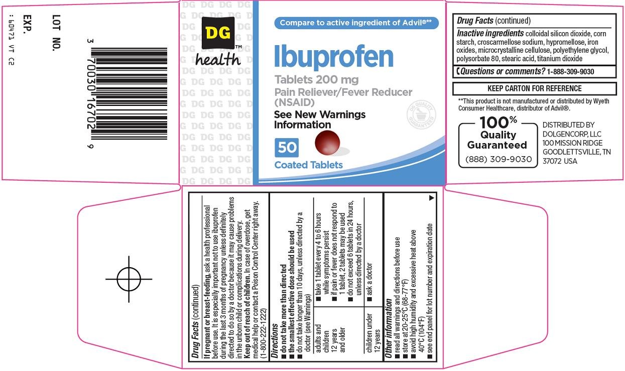 Ibuprofen Tablets 200 mg Carton Image 1