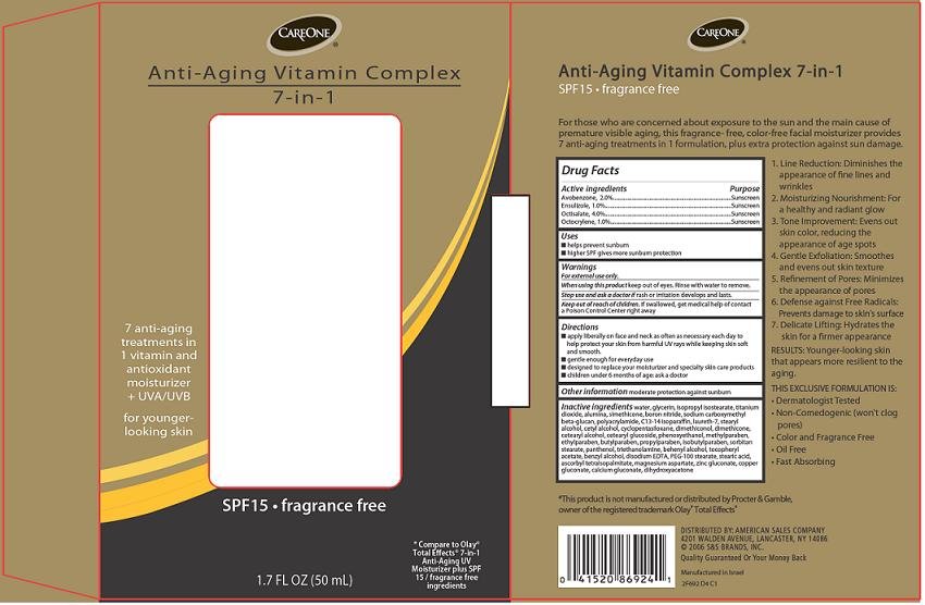 Anti-Aging Vitamin Complex Carton