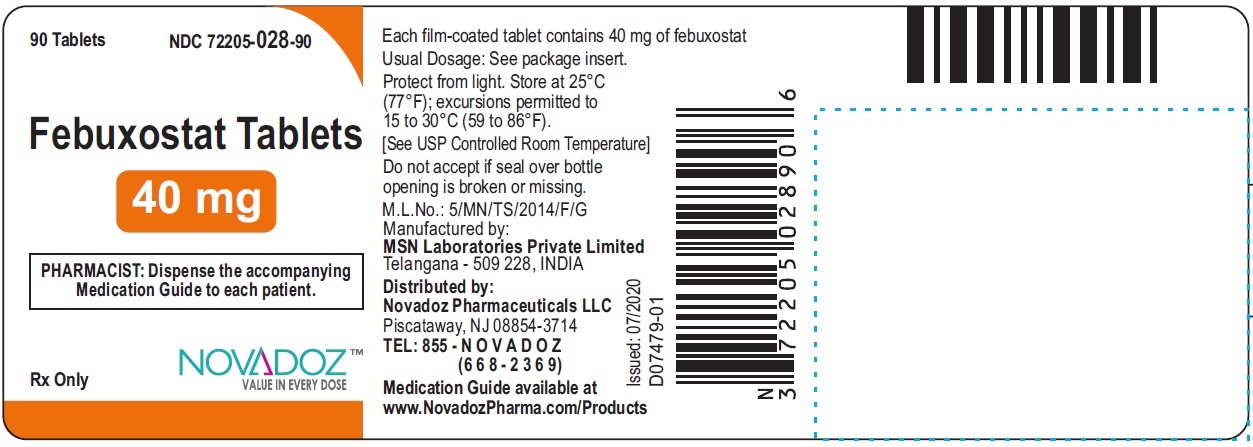 febuxostat-40mg-90s-container-label