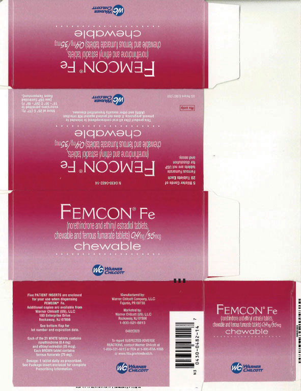 FEMCON Fe Carton Label