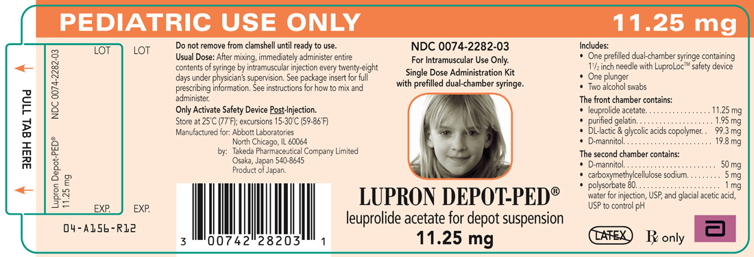 LUPRON DEPOT_PED® leuprolide acetate for depot suspension 11.25 mg Label
