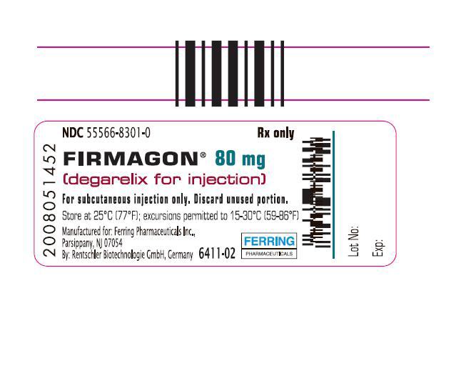 PRINCIPAL DISPLAY PANEL - 80 mg Vial Label