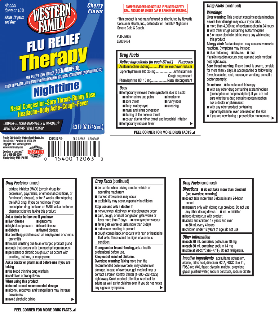 Acetaminophen 650 mg Diphenhydramine HCI 25 mg Phenylephrine HCI 10 mg