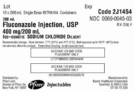 Representative Fluconazole Carton Label 0069-0045-03