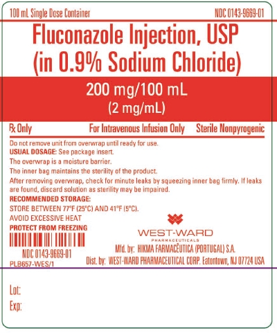 Fluconazole Injection, USP (in 0.9% Sodium Chloride) 200 mg/100 mL (2 mg/mL) 100 mL Single Dose Container