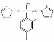 Structural Formula Fluconazole