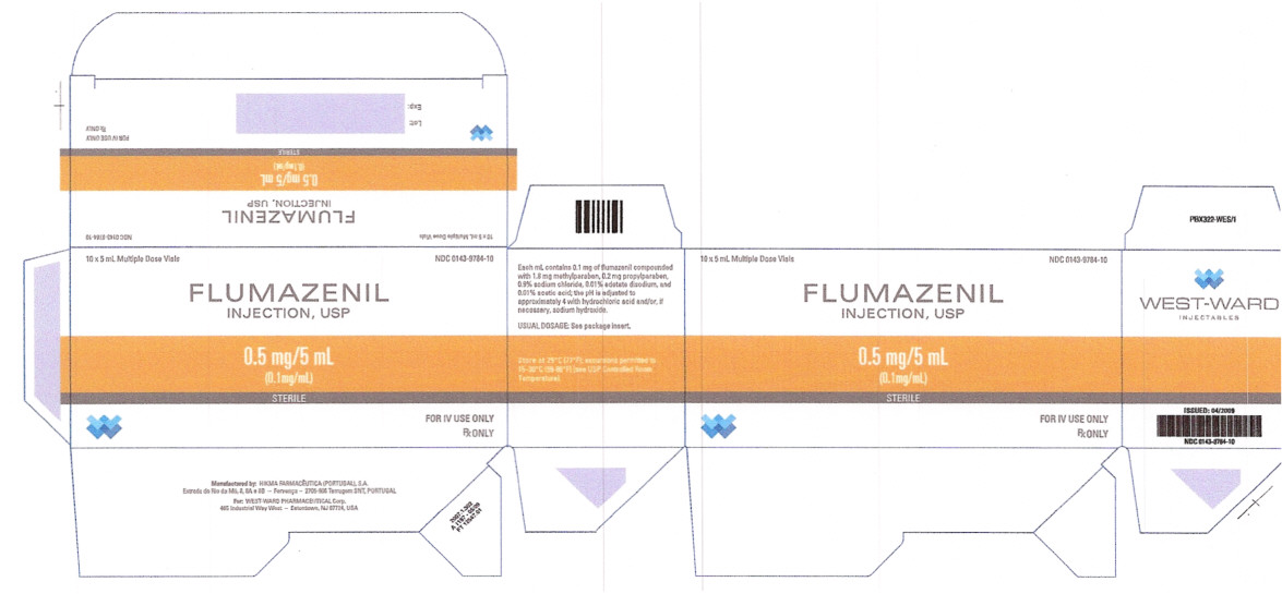 Flumazenil Injection, USP 0.5 mg/5 mL